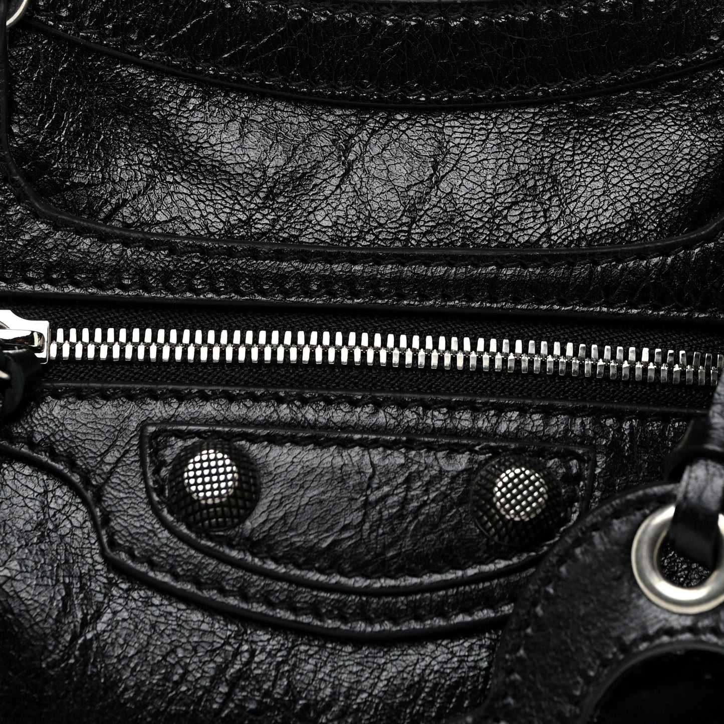 Agneau Arena Neo Cagole Handbag XS Black