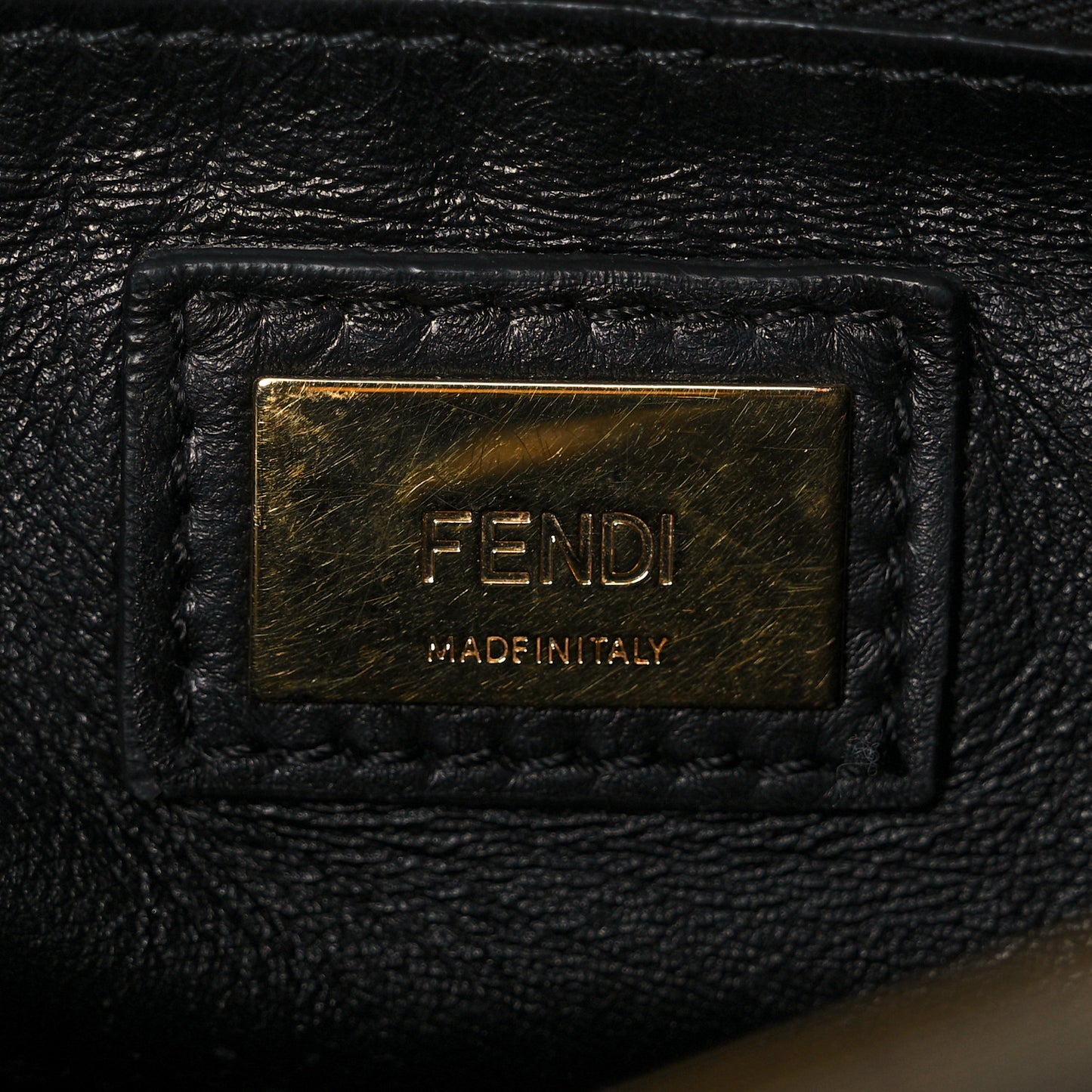 Nappa Mini Peekaboo Iconic Satchel Black
