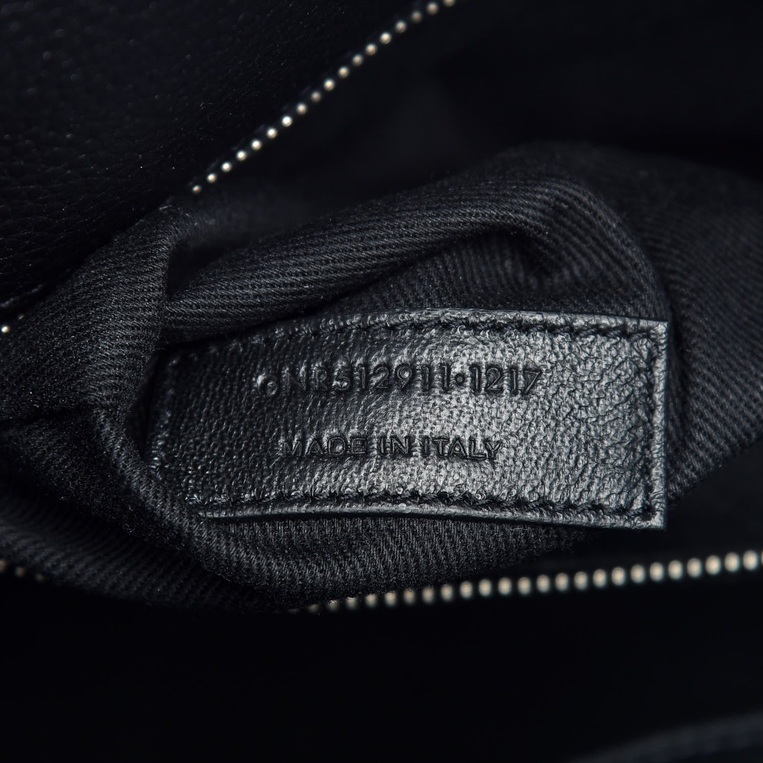 Saint Laurent Grained Calfskin Small Supple Sac De Jour Duffle Black 10 of 10