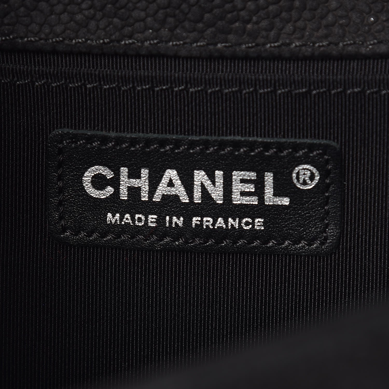 Chanel Iridescent Caviar Quilted Medium Boy Flap Black 6 of 9