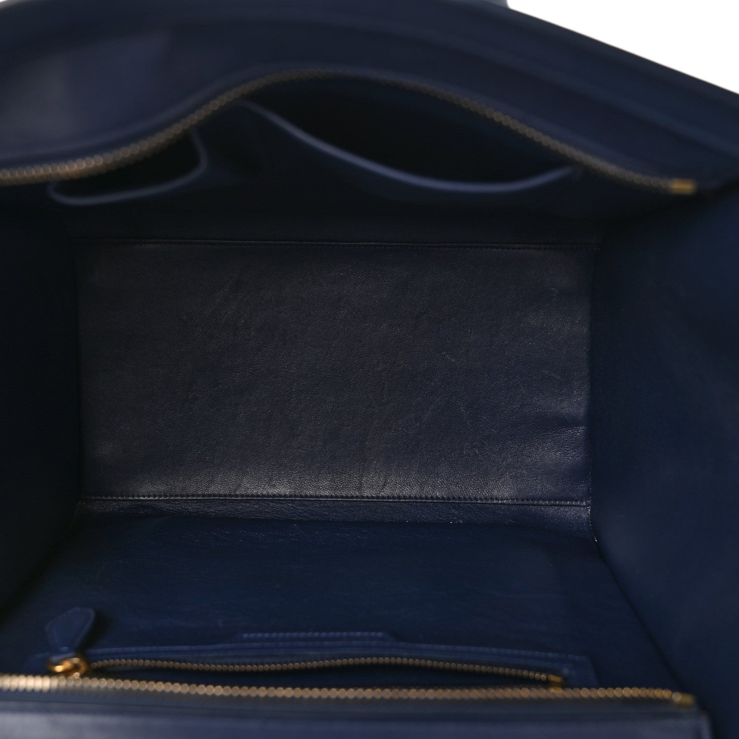 Celine Smooth Calfskin Mini Luggage Ink 5 of 17