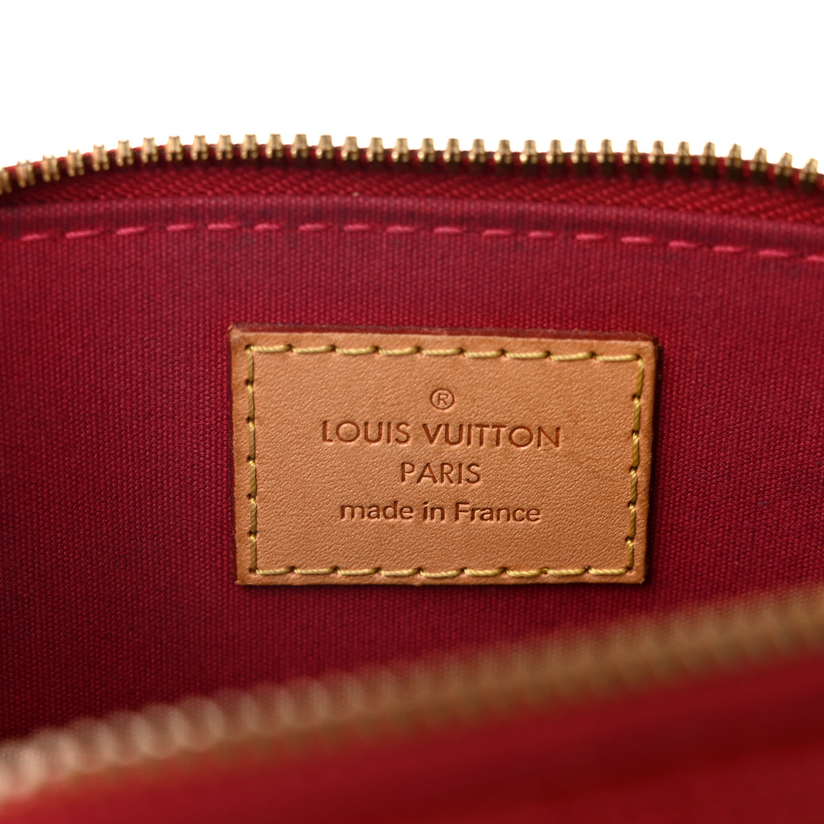 Louis Vuitton Vernis Alma BB Pomme D'Amour 6 of 11