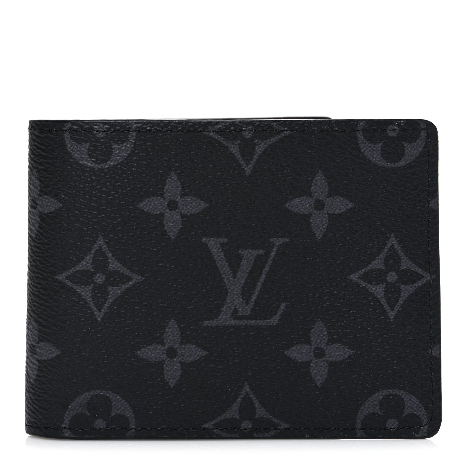 Louis Vuitton Monogram Eclipse Slender Wallet 1 of 7