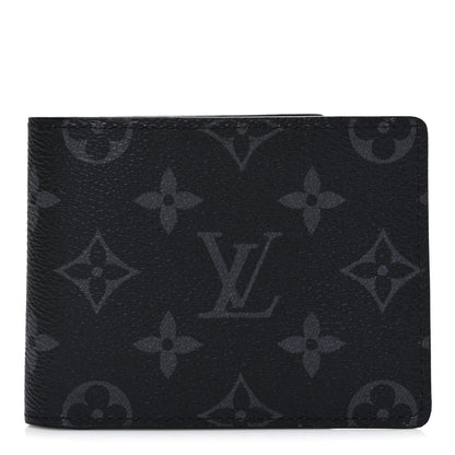 Louis Vuitton Monogram Eclipse Slender Wallet 1 of 7
