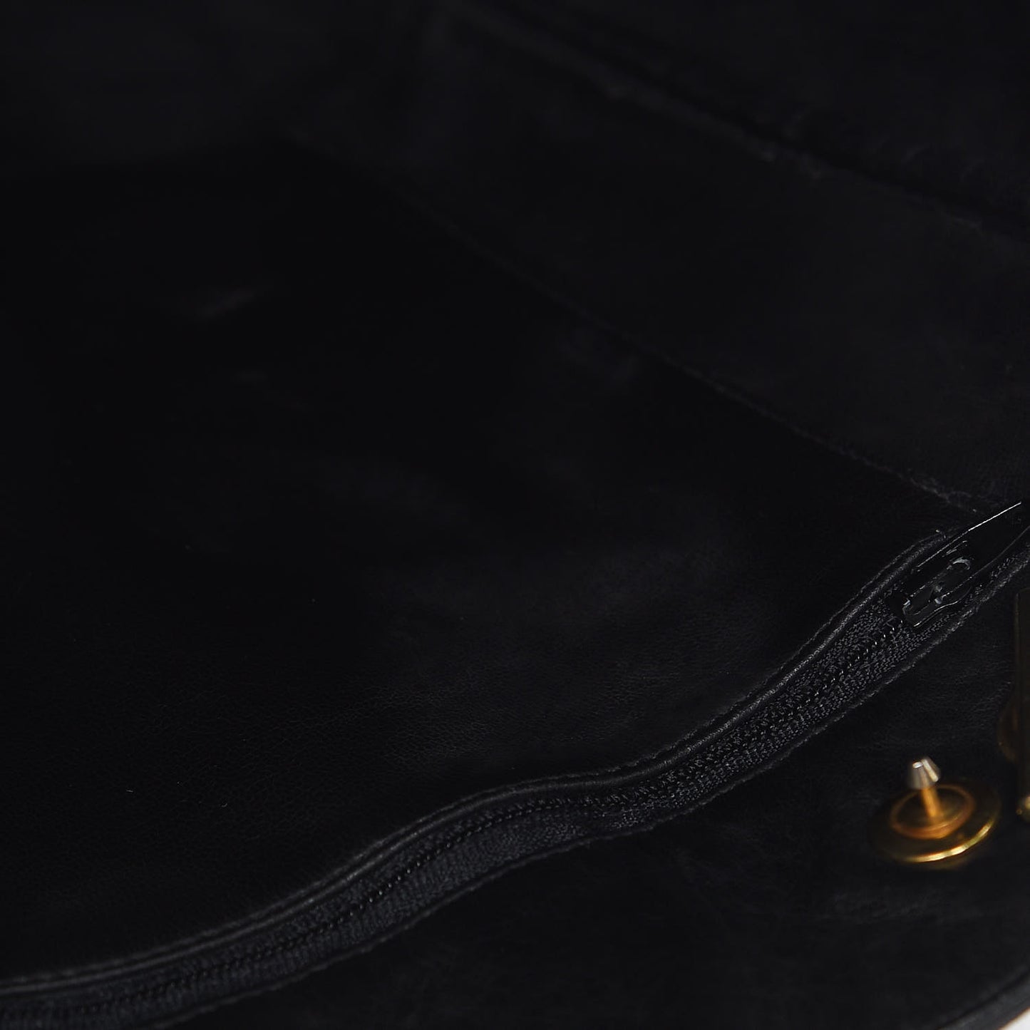 Canvas Calfskin Shopping Tote Black