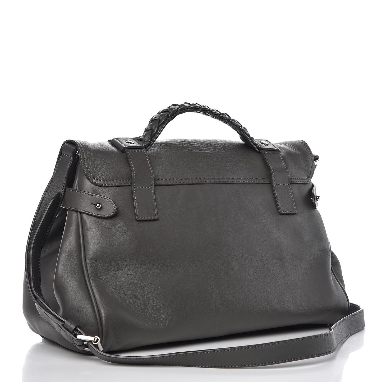 Smooth Calfskin Medium Alexa Pavement Grey