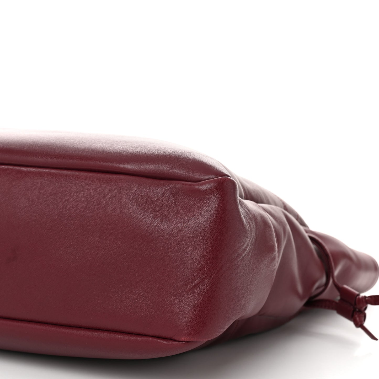 Lambskin Medium Jamie Shopping Tote Bordeaux