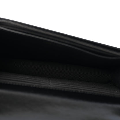 Chanel Shiny Crumpled Calfskin Quilted Chanel 19 Wallet On Chain WOC Black 5 of 13
