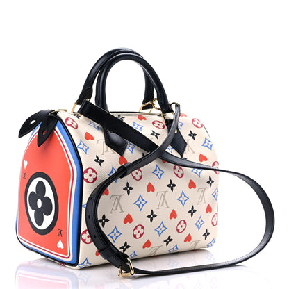 Louis Vuitton Game On Speedy Bandouliere 25 White 3 of 9