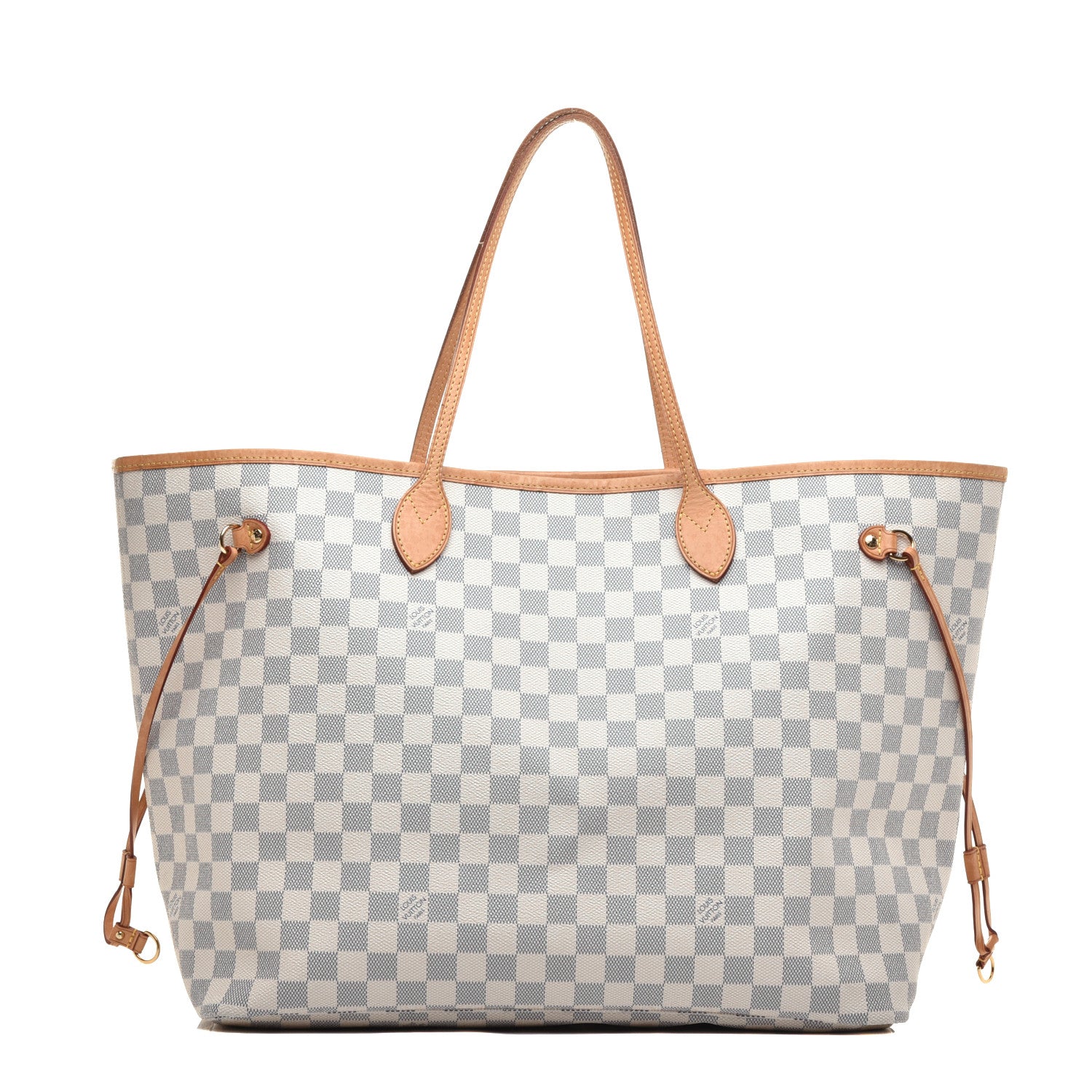 Louis Vuitton Damier Azur Neo Neverfull GM Rose Ballerine 1 of 8
