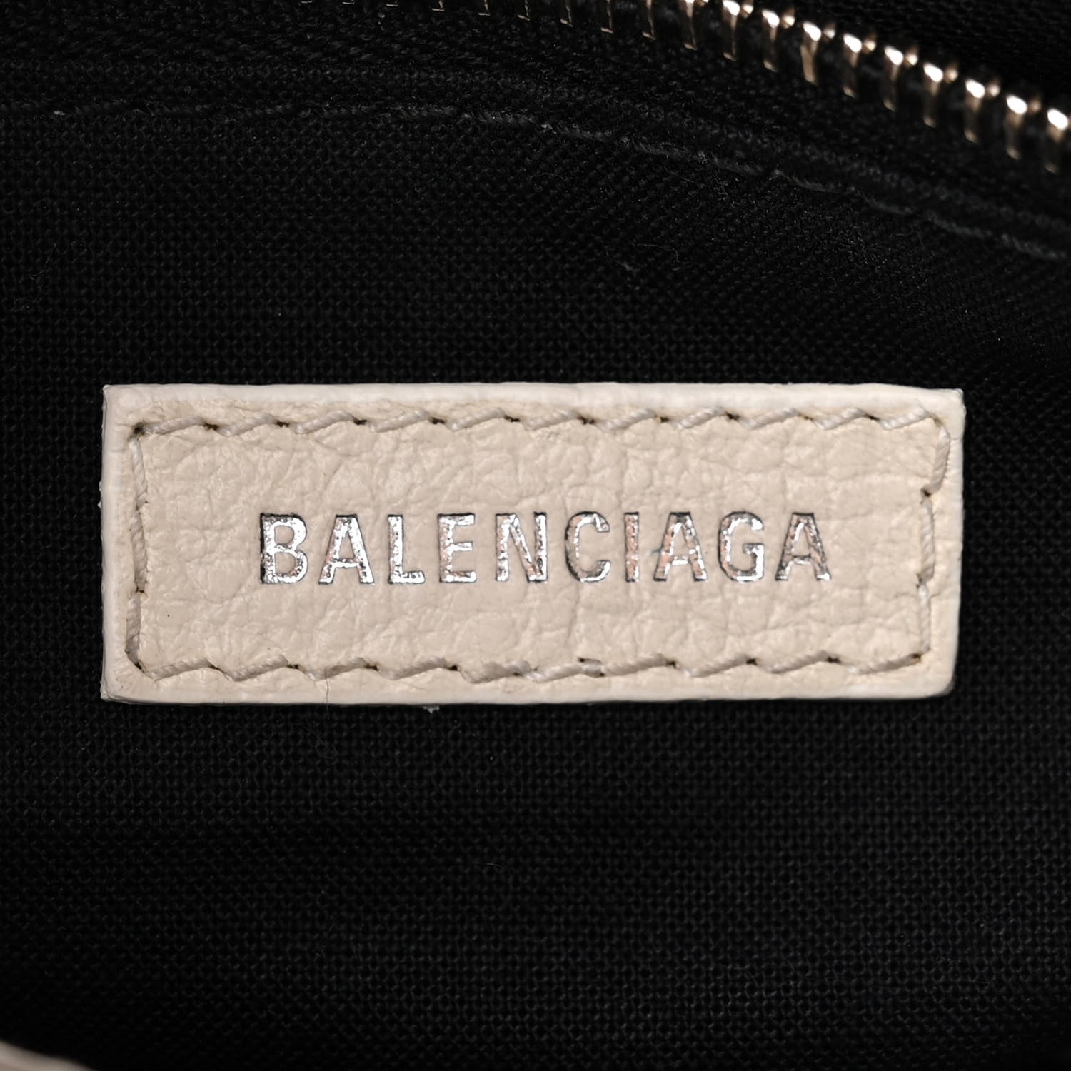 Balenciaga Calfskin Logo XXS Shopping Tote White 6 of 12