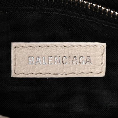 Balenciaga Calfskin Logo XXS Shopping Tote White 6 of 12