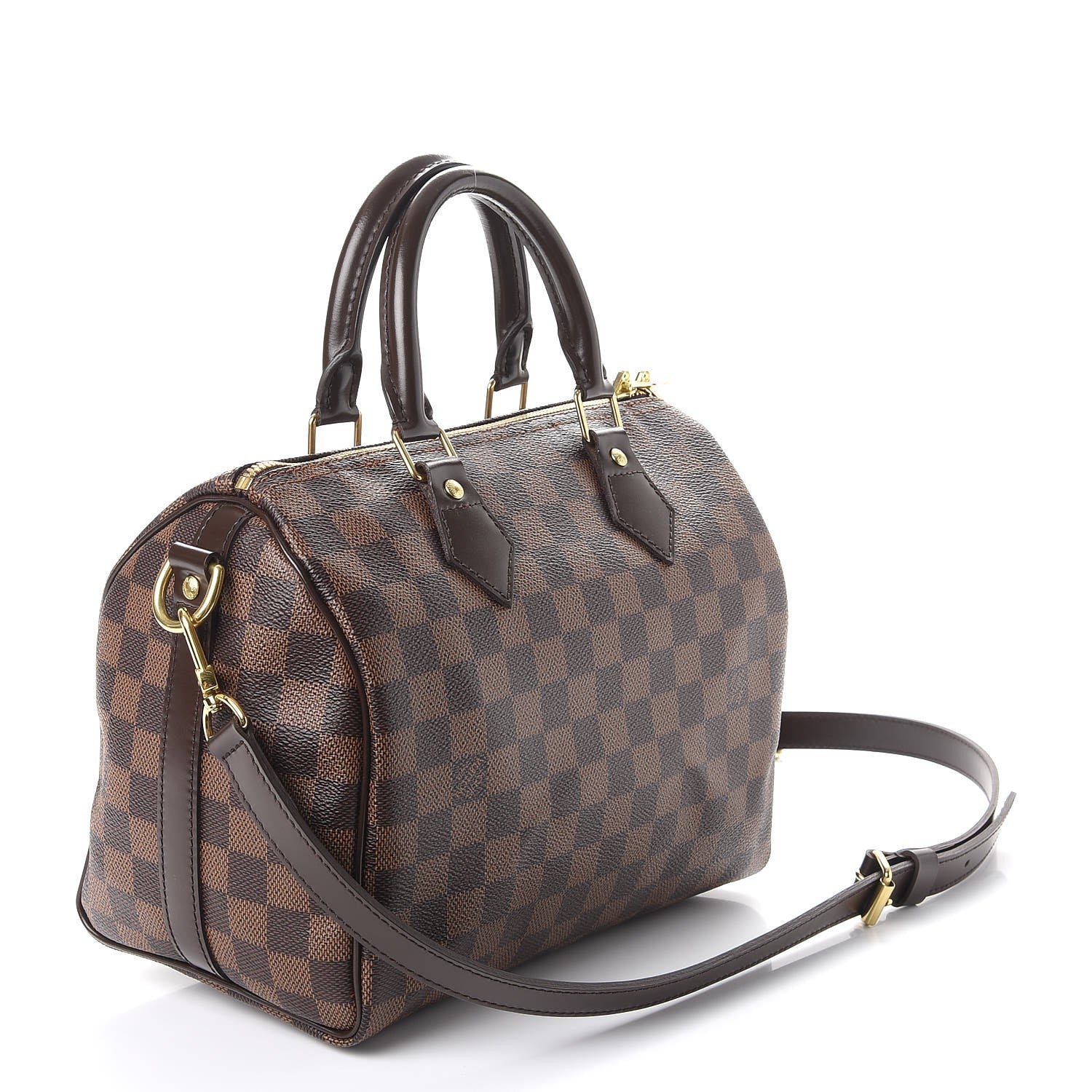 Louis Vuitton Damier Ebene Speedy Bandouliere 25 3 of 8