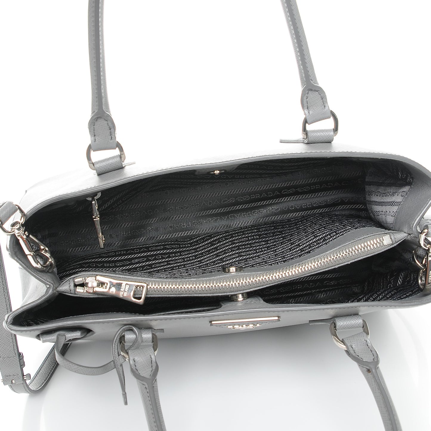 Saffiano Lux Small Tote Marmo