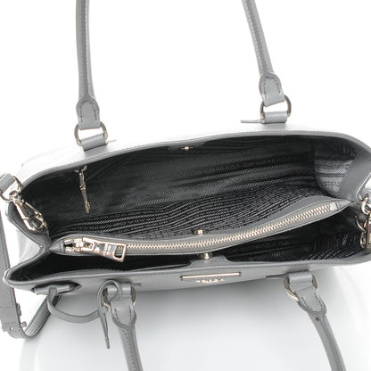 Prada Saffiano Lux Small Tote Marmo 6 of 9