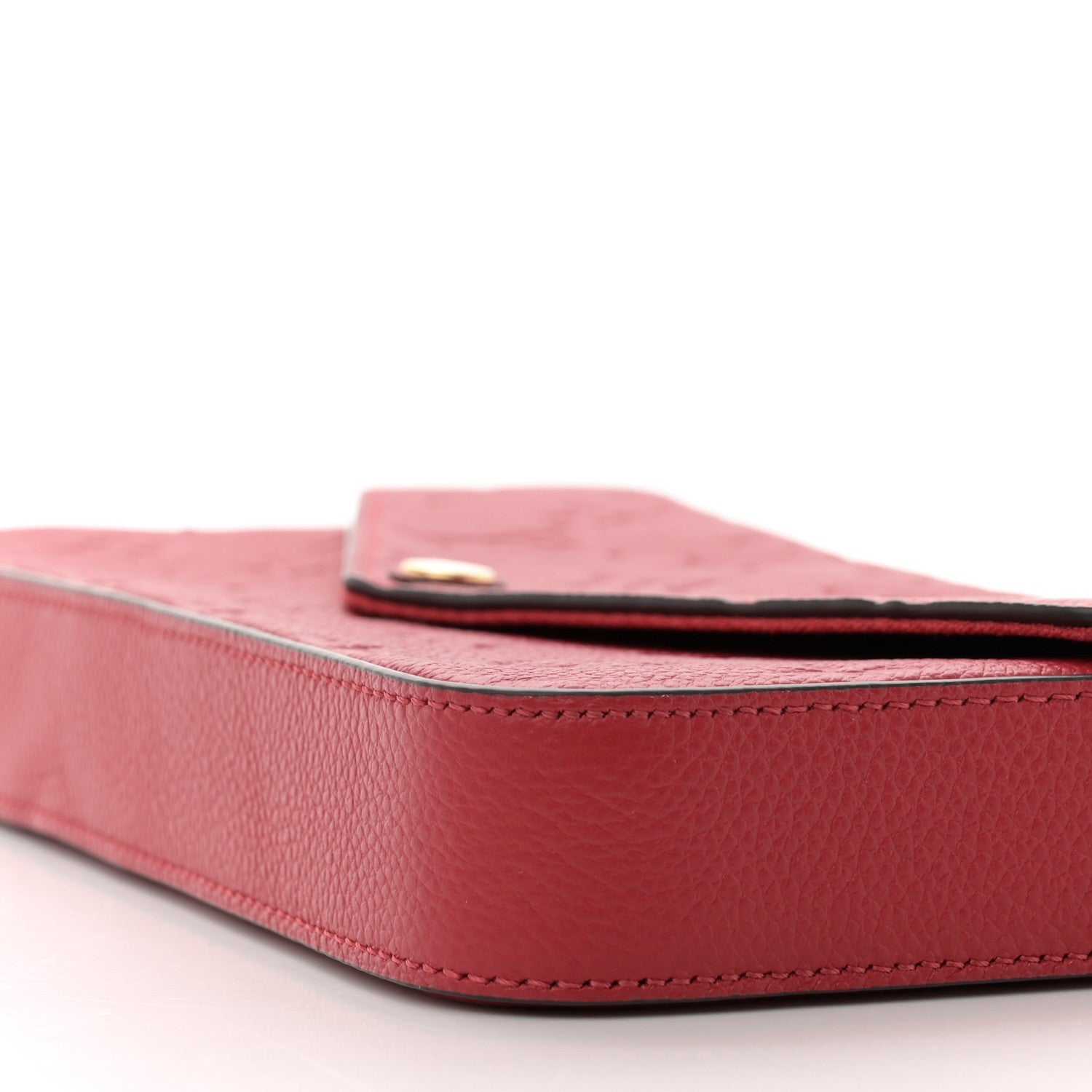 Louis Vuitton Empreinte Pochette Felicie Chain Wallet Scarlet 10 of 11