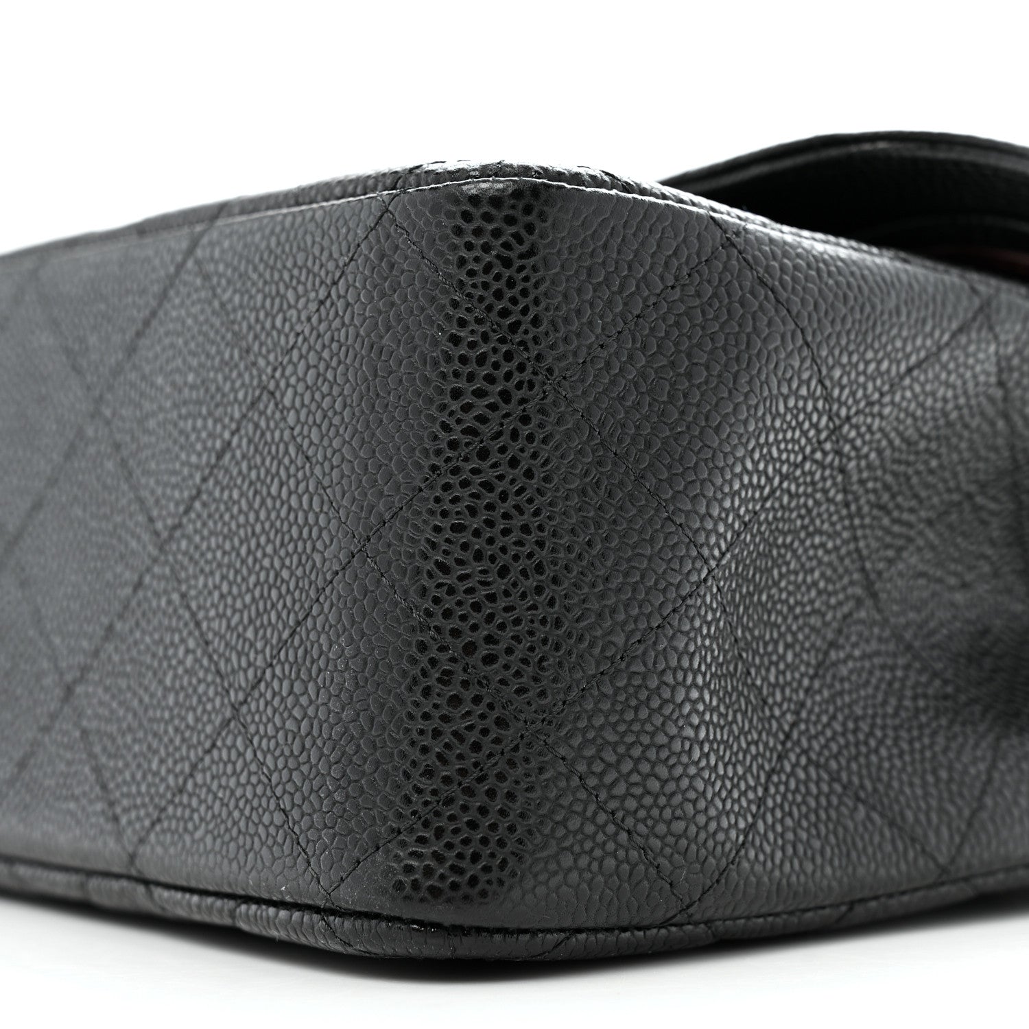 Chanel Caviar Quilted Jumbo Double Flap Black 10 of 11
