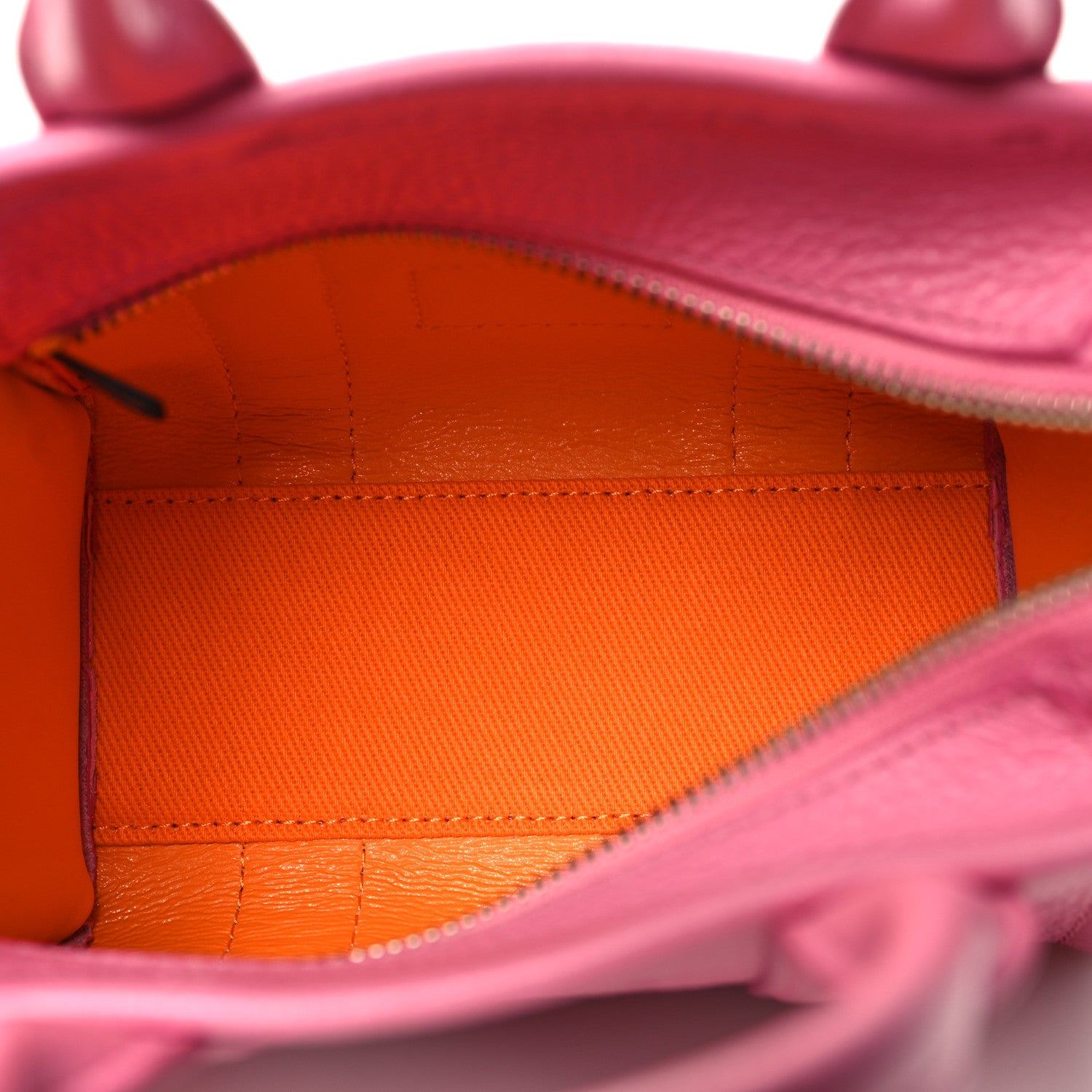 Marc Jacobs Grained Calfskin Small The Tote Bag Candy Pink 5 of 9