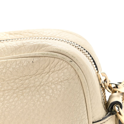 Gucci Pebbled Calfskin Small Soho Disco Bag Off White 10 of 20