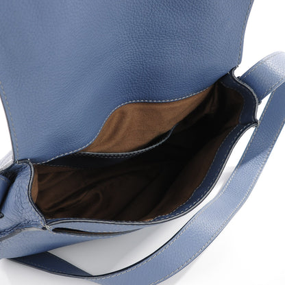 Chloe Calfskin Medium Marcie Round Crossbody Bag Street Blue 5 of 11
