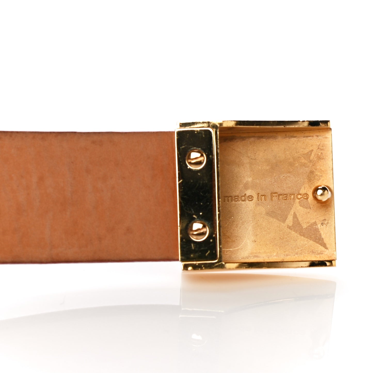 Monogram Multicolor Ceinture Belt 80 32 White