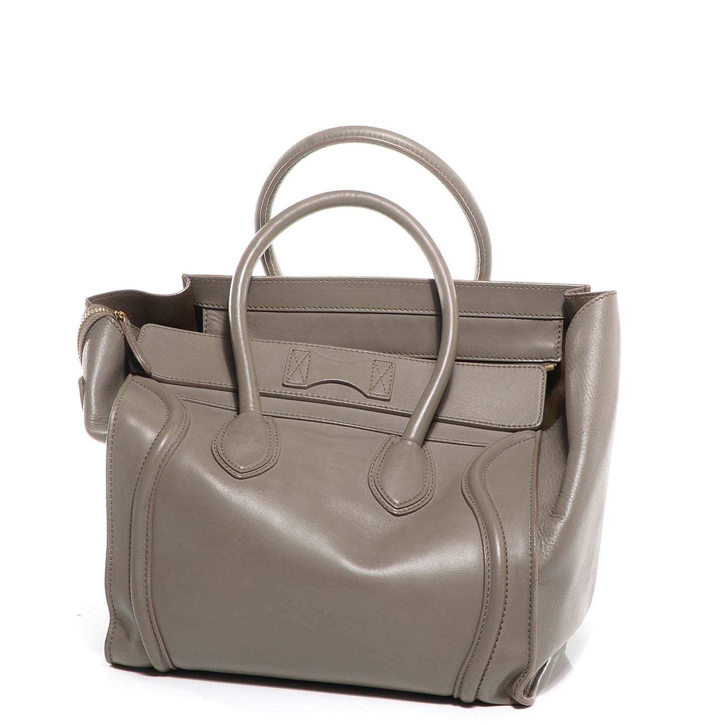 Smooth Calfskin Mini Luggage Souris