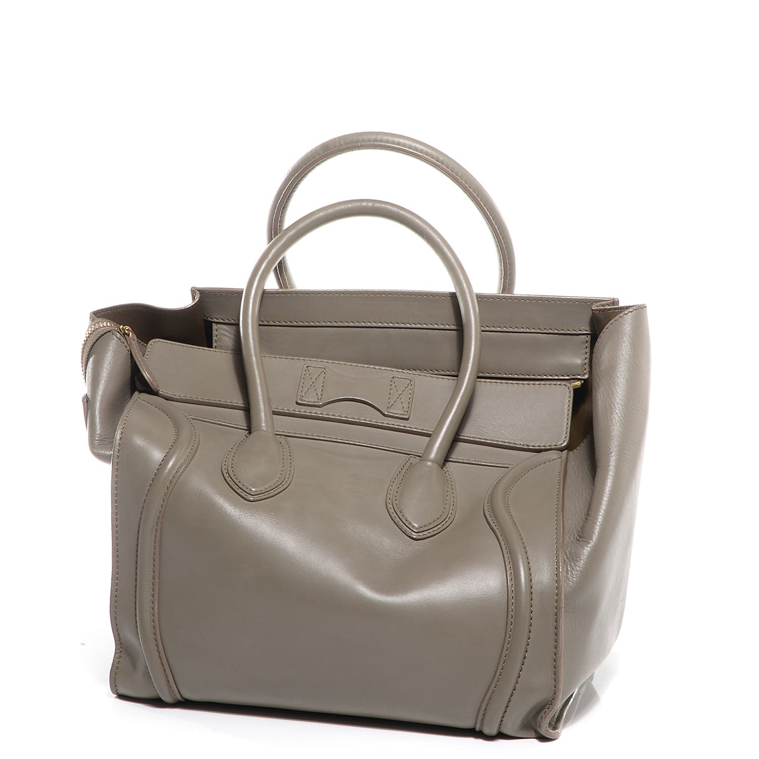 Celine Smooth Calfskin Mini Luggage Souris 11 of 11