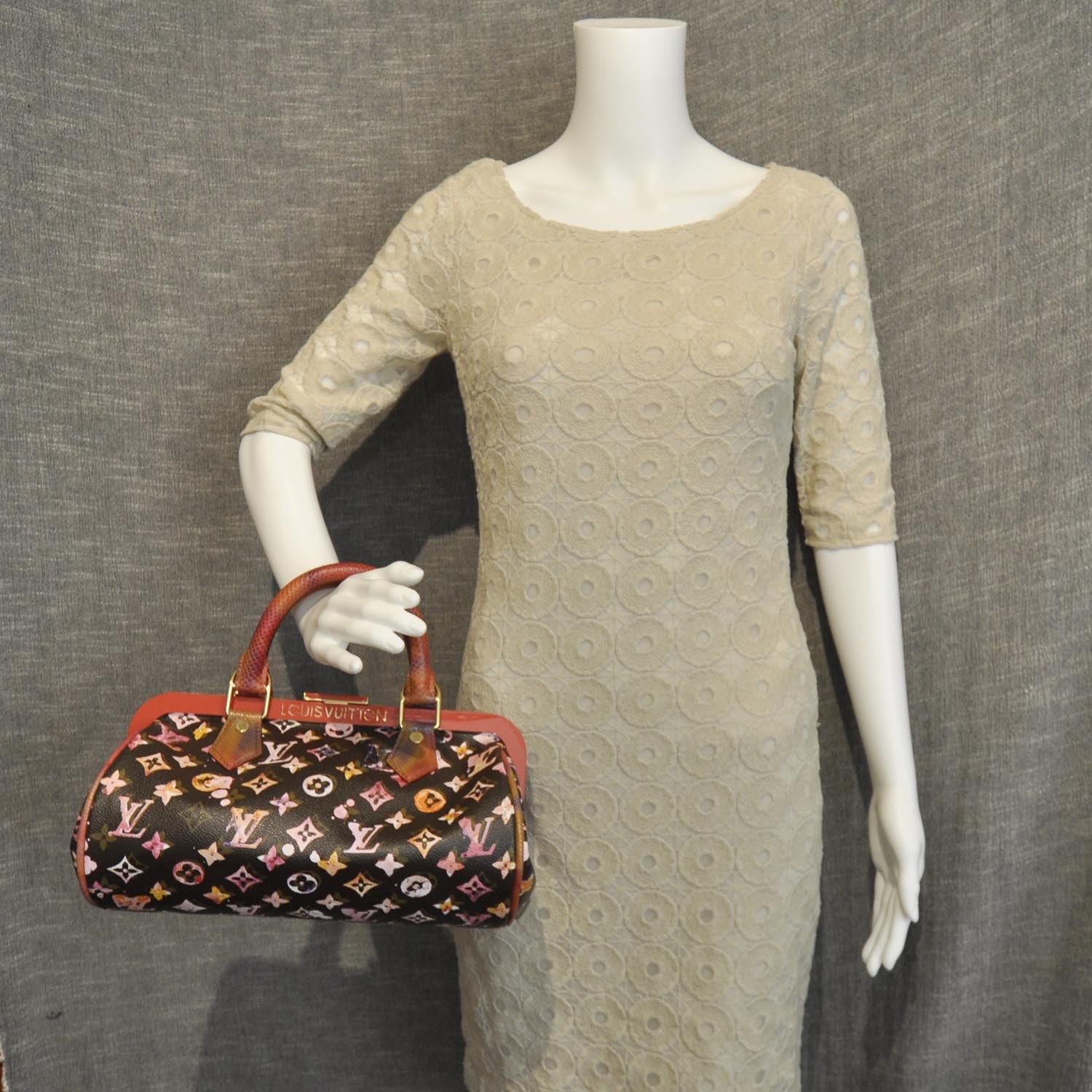 Louis Vuitton Watercolor Aquarelle Frame Papillon Brown 2 of 11