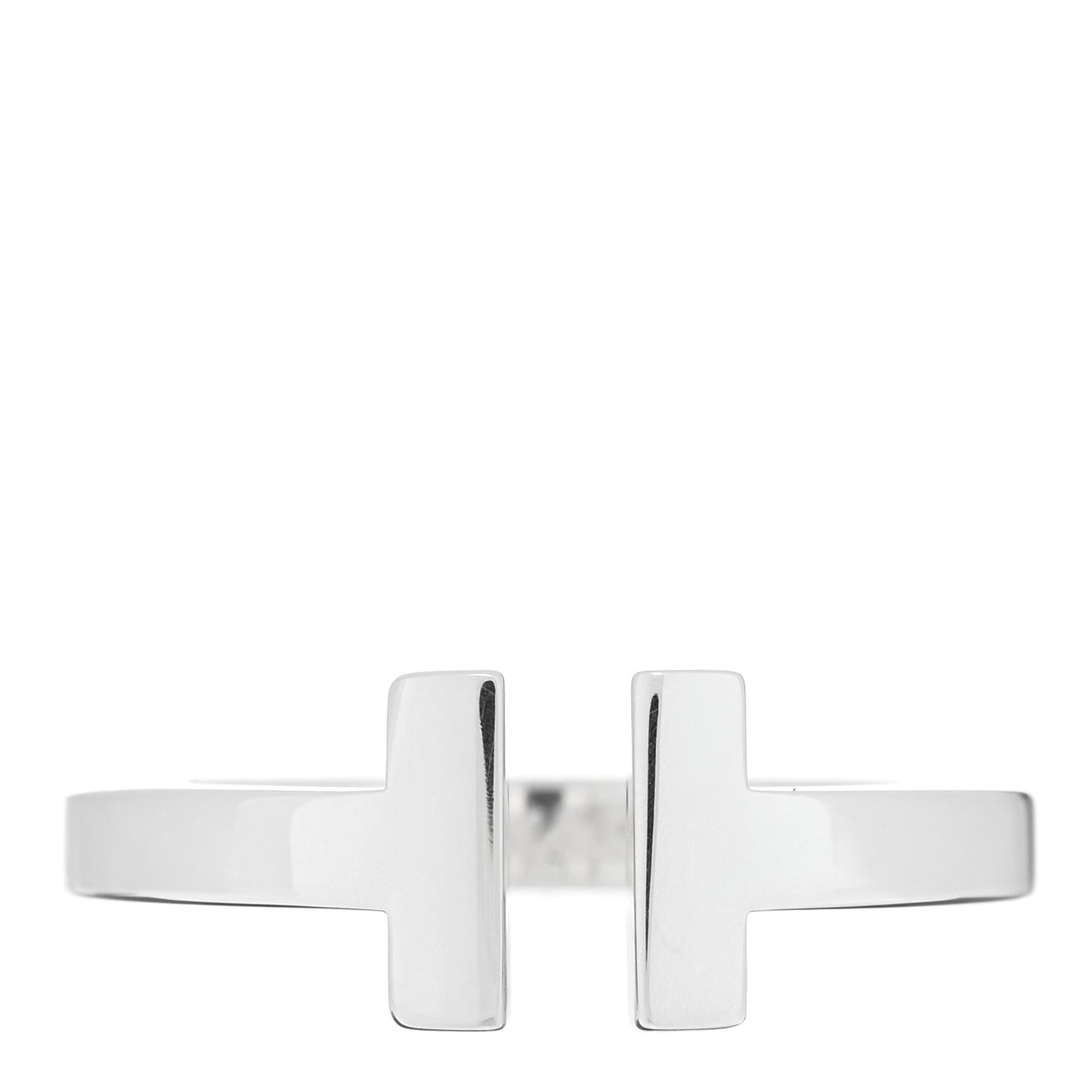 Sterling Silver T Square Ring 52 6