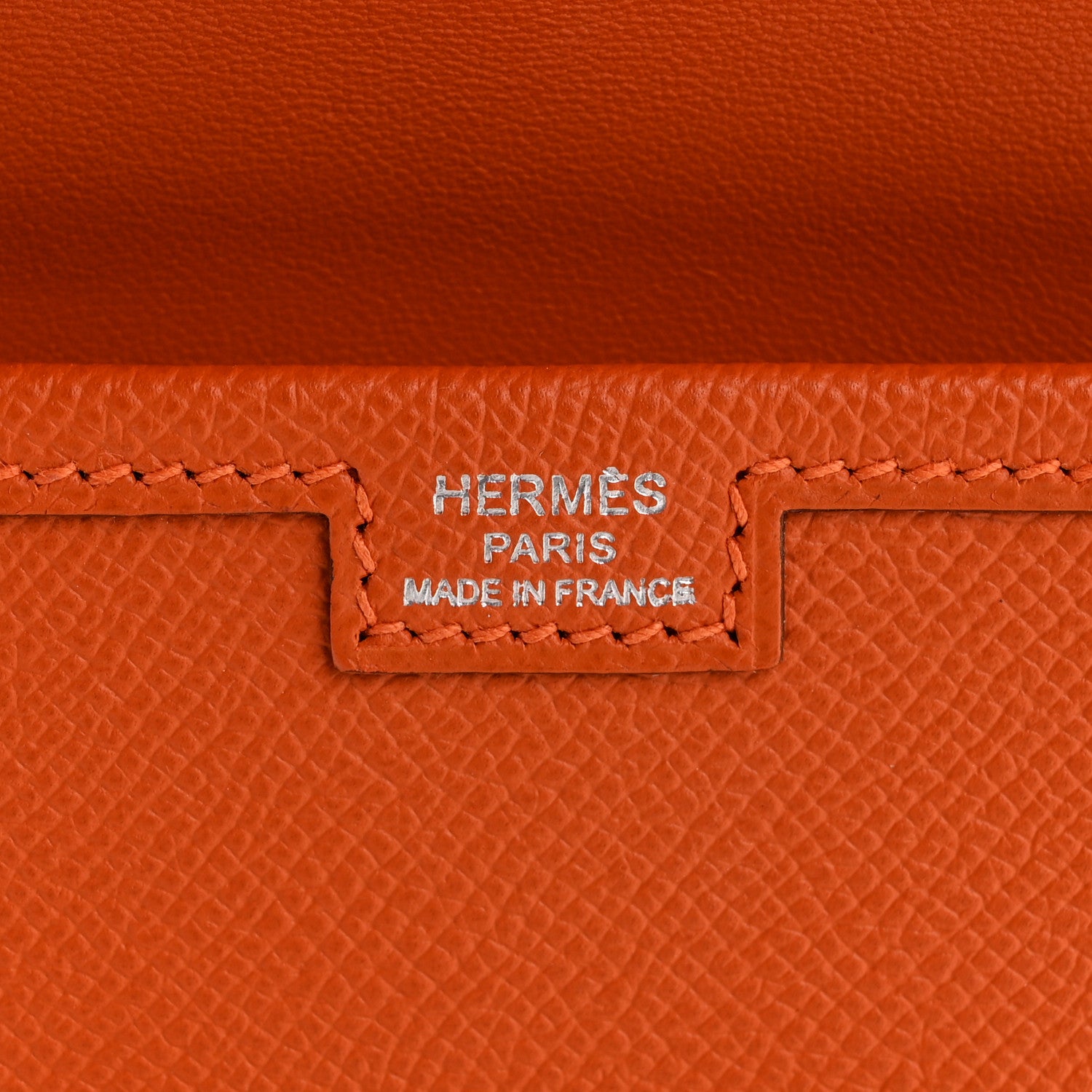 Hermes Epsom Jige Elan 29 Clutch Orange 6 of 10