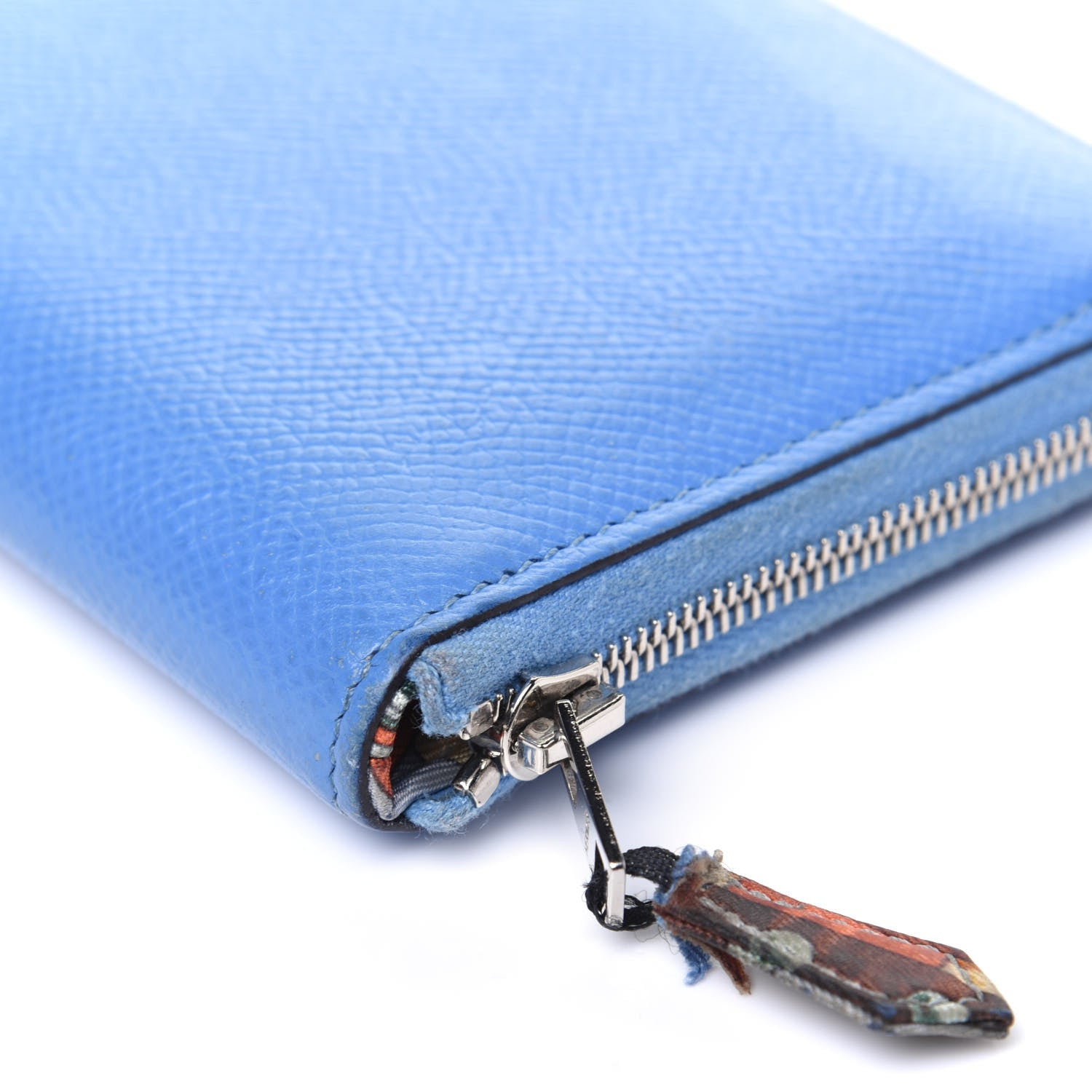 Hermes Epsom Silk'In Compact Wallet Bleu Paradis 11 of 19