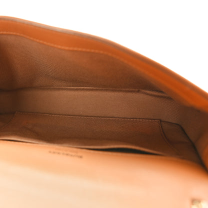 Burberry Lambskin Quilted Small Lola Bag Maple Brown 5 of 9