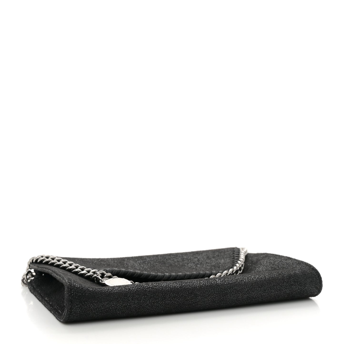 Shaggy Deer Mini Falabella Crossbody Bag Black