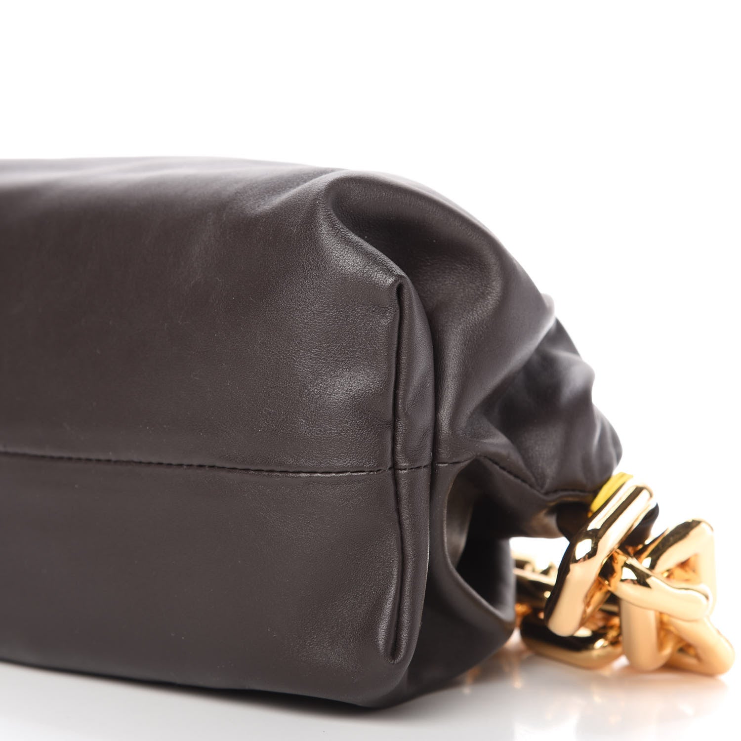 Bottega Veneta Calfskin The Pouch Chain Fondant 7 of 10