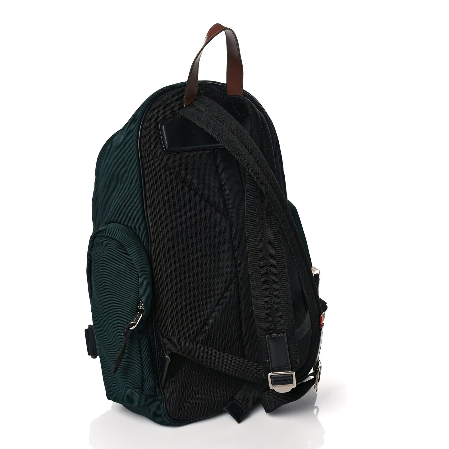Nylon Large Nevis Backpack Green