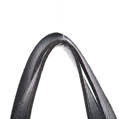 Gucci Calfskin Horsebit Embossed Large Tote Black 9 of 16