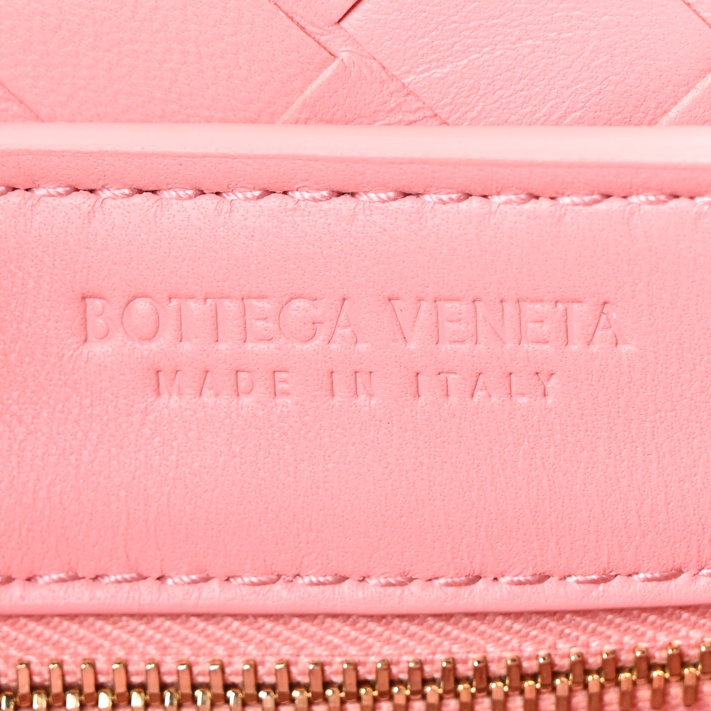 Nappa Intrecciato Small Andiamo Shoulder Bag Blush