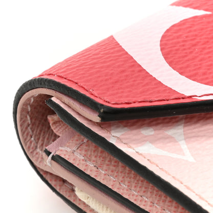 Louis Vuitton Monogram Giant Zoe Wallet Rouge Rose 11 of 12