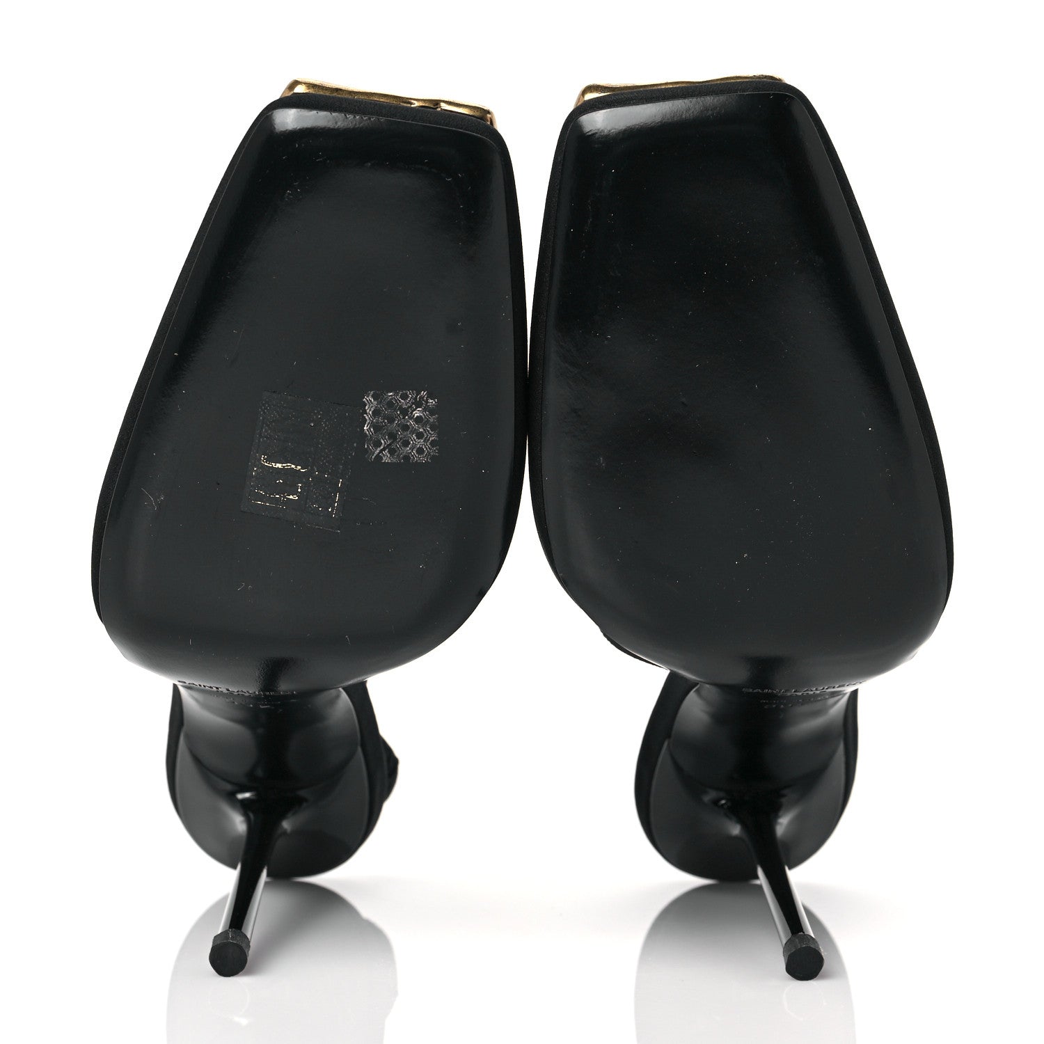 Saint Laurent Maxine 115mm Slingback Pumps 39.5 Black 5 of 8