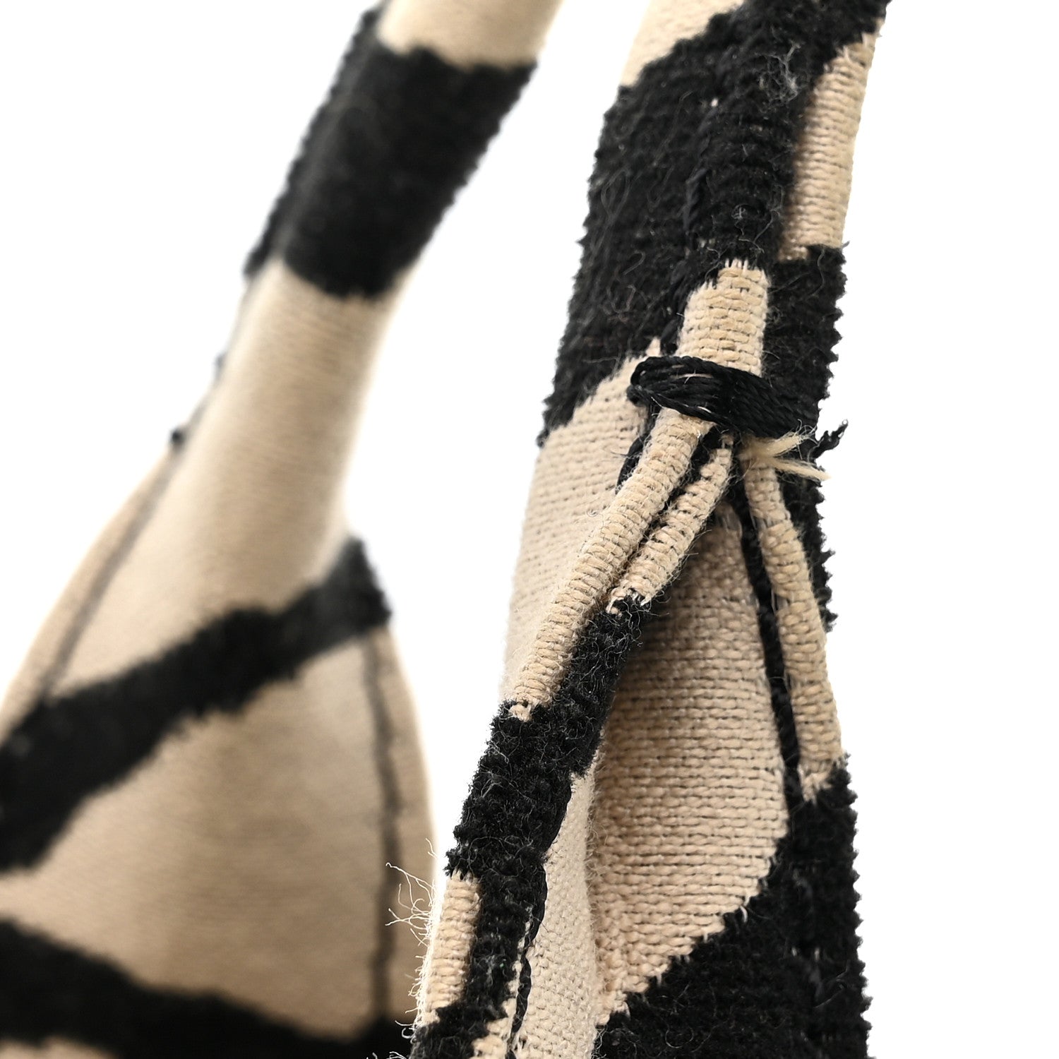 Marc Jacobs Cotton Canvas Zebra Tiger Print Mini The Traveler Tote Bag 12 of 16