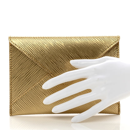 Louis Vuitton Epi Envelope Pouch Gold 2 of 6