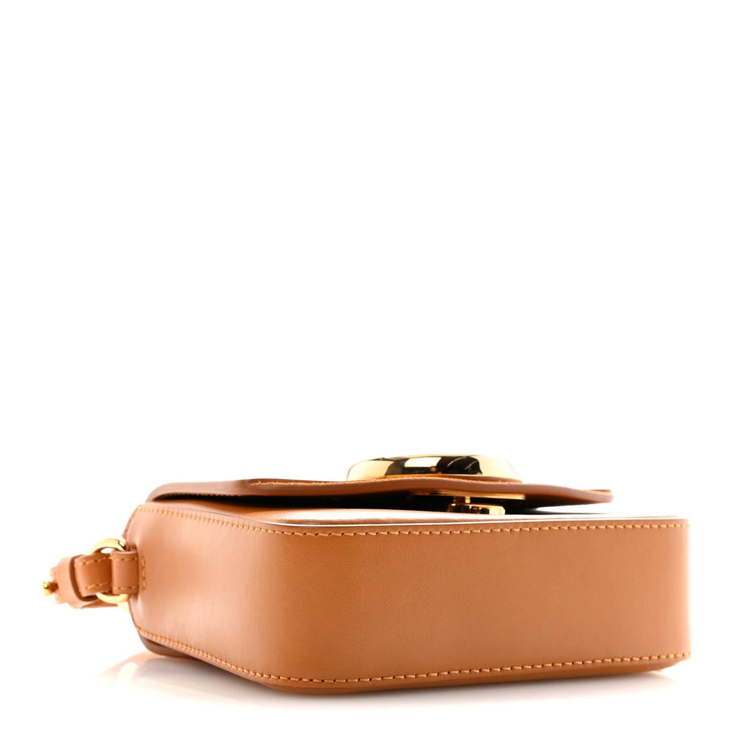 Calfskin Mini C Double Carry Autumnal Brown
