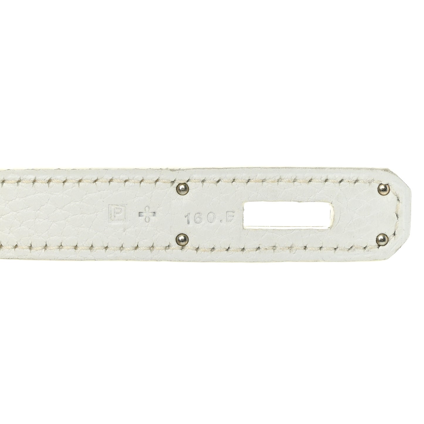 Taurillon Clemence Birkin 35 White