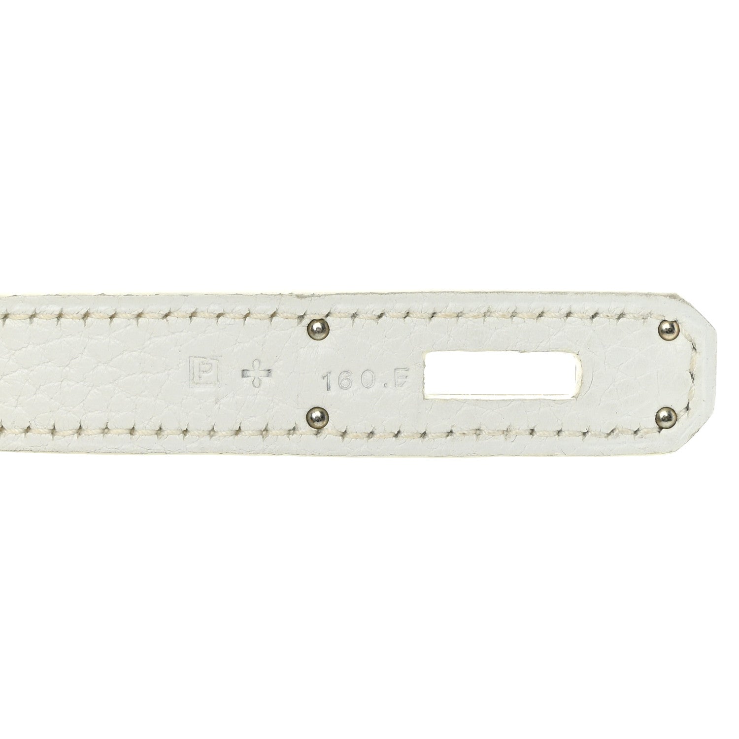 Hermes Taurillon Clemence Birkin 35 White 7 of 20