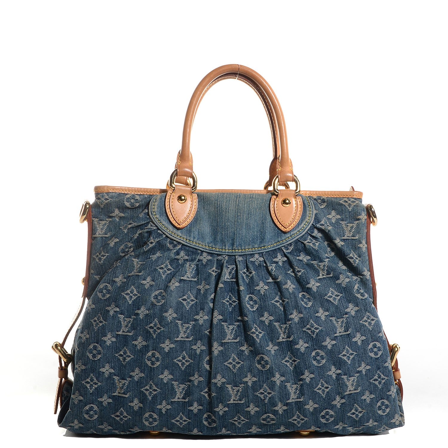 Louis Vuitton Denim Neo Cabby GM Blue 1 of 7