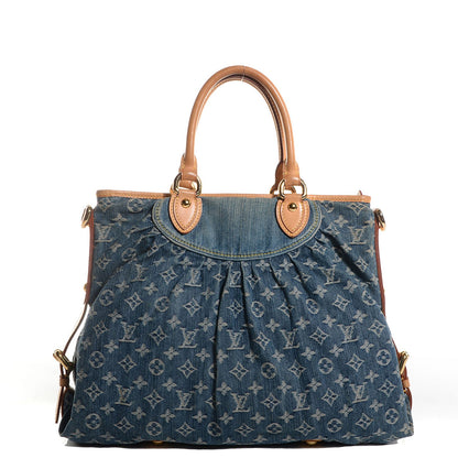 Louis Vuitton Denim Neo Cabby GM Blue 1 of 7