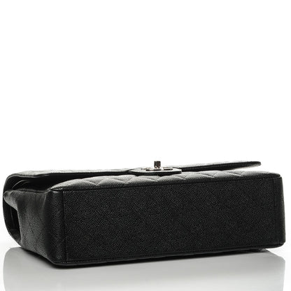 Chanel Caviar Quilted Maxi Double Flap Black 4 of 7