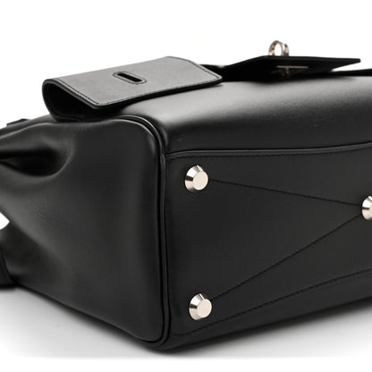 Balenciaga Smooth Calfskin Small Bel Air Carry All Bag Black 8 of 9