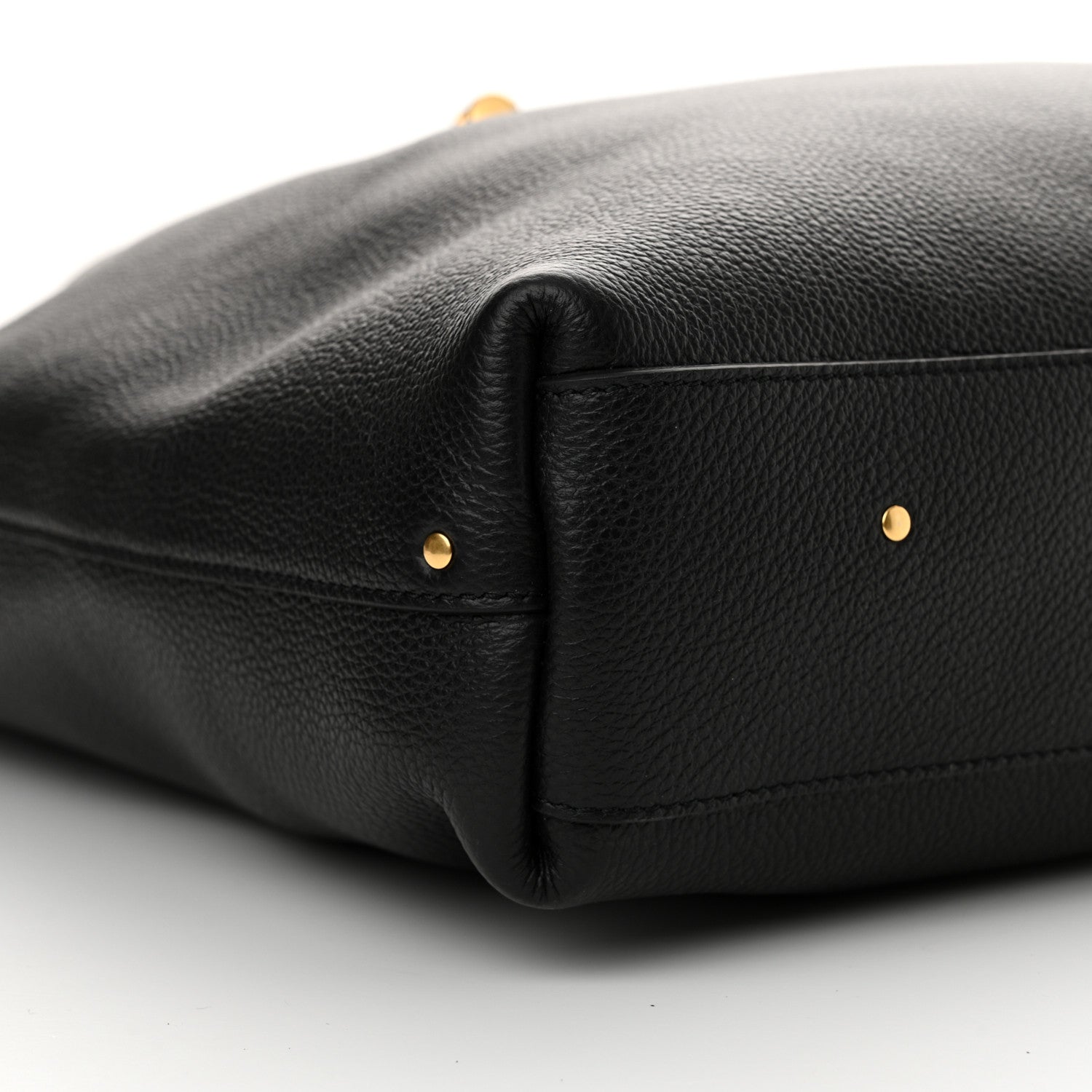 Chloe Grained Calfskin Marcie Hobo Bag Black 8 of 11