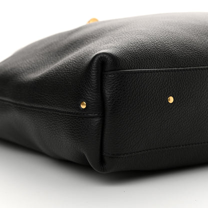 Chloe Grained Calfskin Marcie Hobo Bag Black 8 of 11
